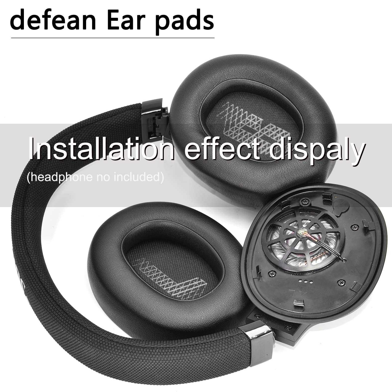 Set 2 bureti pentru casti JBL E65BT E65BTNC Live 650BTNC Live 660BTNC