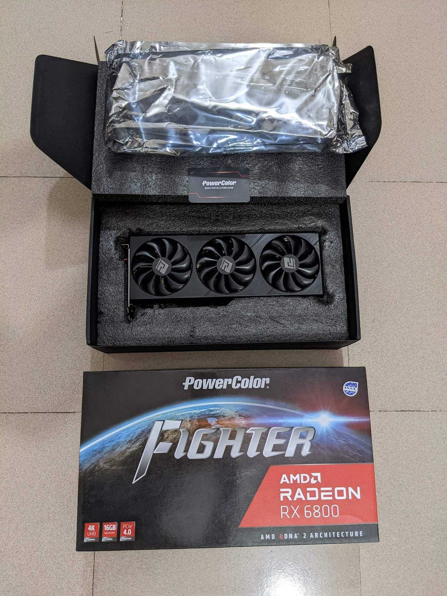 Нова PowerColor Fighter AMD Radeon RX 6800 16GB GDDR6