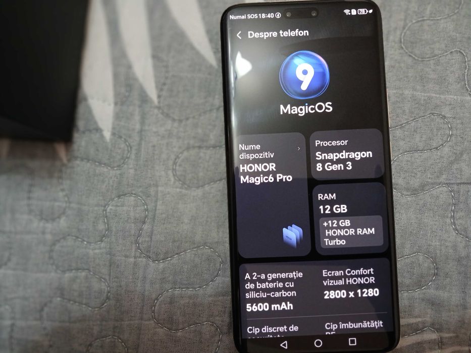 Vand Honor magic 6 pro