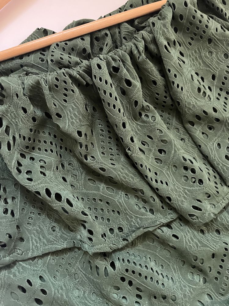 Rochie verde marimea S (merge si la gravide)