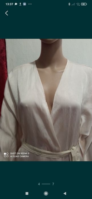 CAPOT damă,din pură mătase naturală.De la INTIMISSIMI NOU