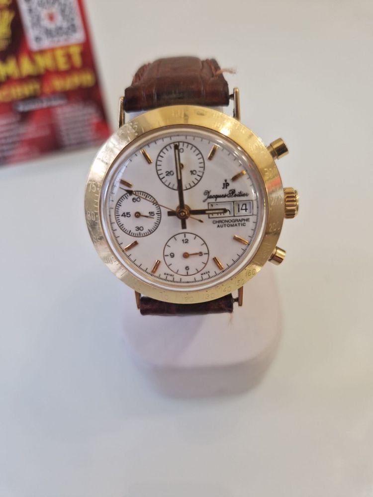 Ceas Jacques Poitier Chronograph 18K Amanet BKG