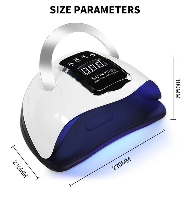 UV/LED лампа за Нокти. SUN X 16 320wX 132W