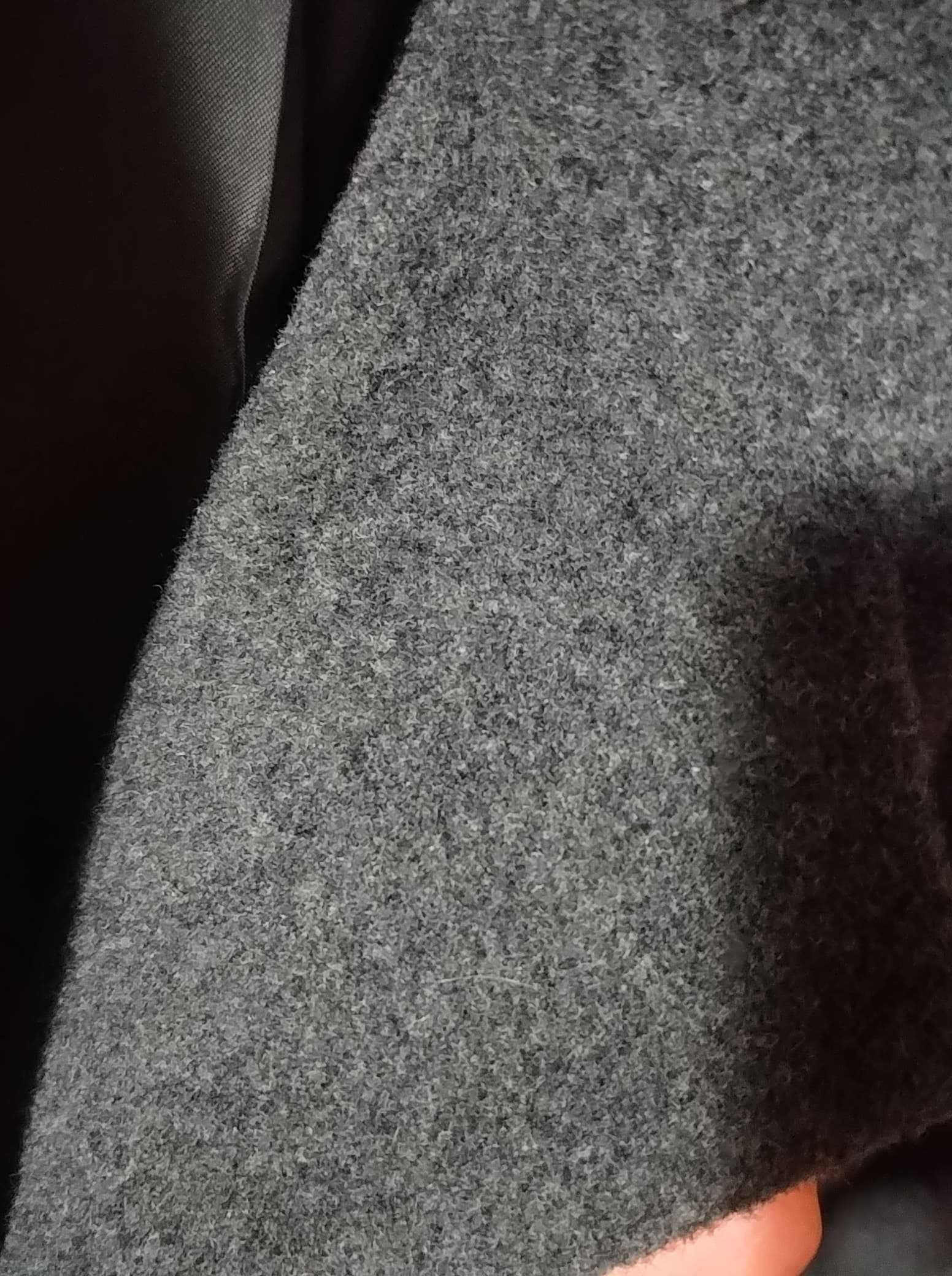Palton gri inchis cashmere mar 16-44-XL