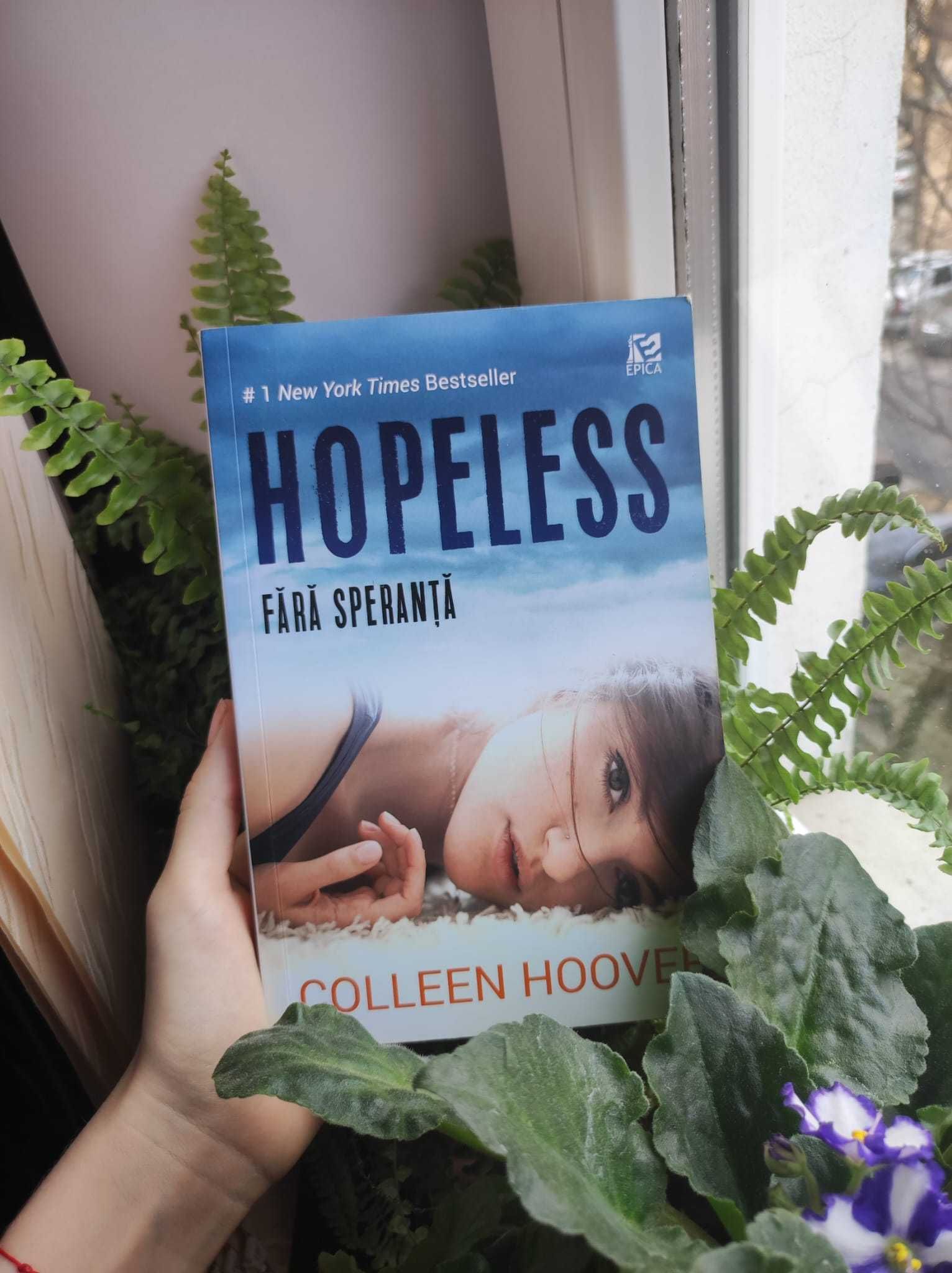 Romanul "Hopeless: Fara Speranta" de Colleen Hoover
