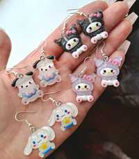 Cercei sanrio kuromi cinnamoroll hello kitty my melody