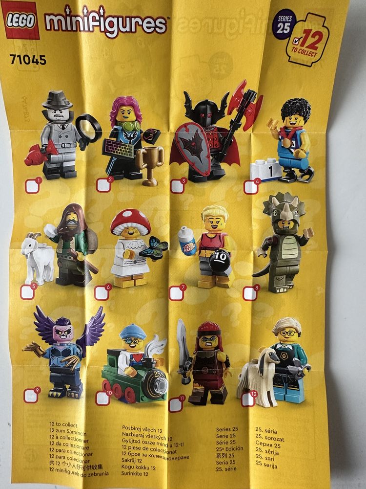 Lego minifigures 25 серия