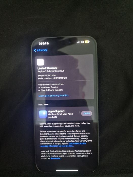 Iphone 16 pro max 512gb