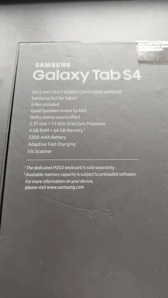 Samsung Galaxy Tab S4 T835
