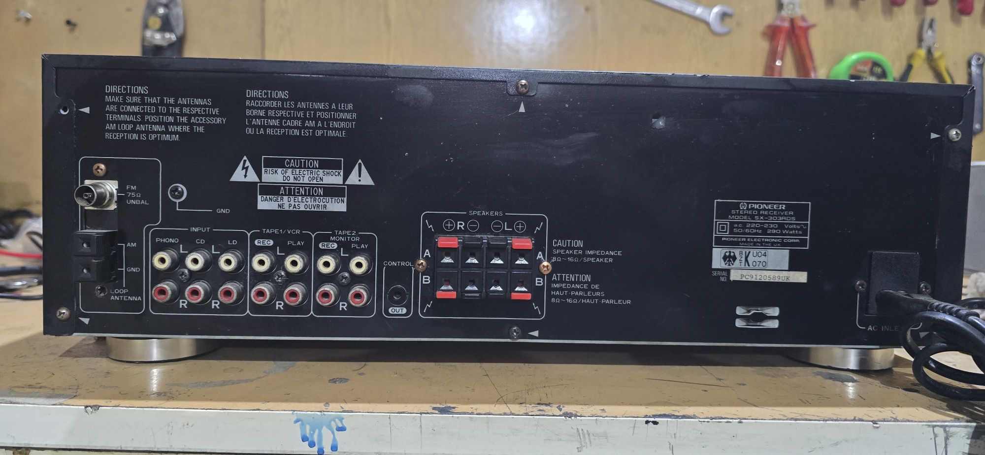 Pioneer sx-303 rsd