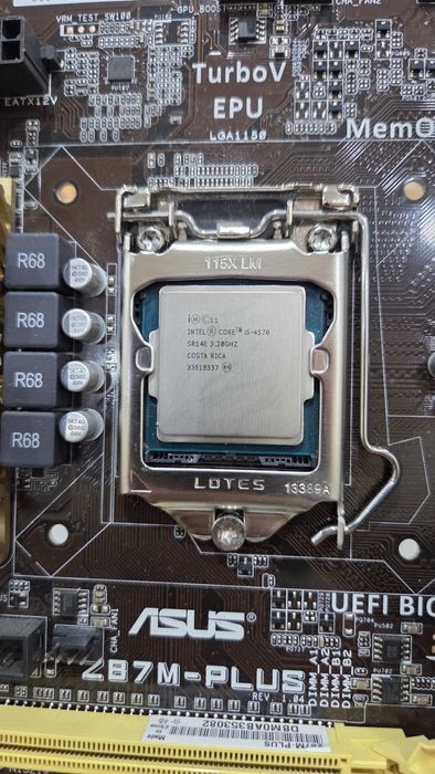 Kit placa de baza Asus, procesor i5 4570, 12 gGb ram