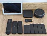 Pachet Amazon Echo, Firestick Tv, Google Nest Hub, Xiaomi Mi Box