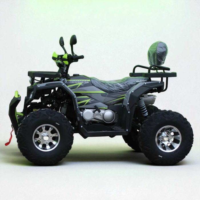 Бензиново АТВ/ATV 250cc/250 кубика RockHunter с лебедка Gray/Green