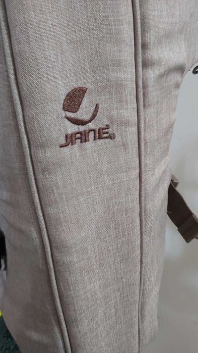 Marsupiu 3 in 1 anatomic Jane Dual Bronz rucsac ham bebelus fata spate