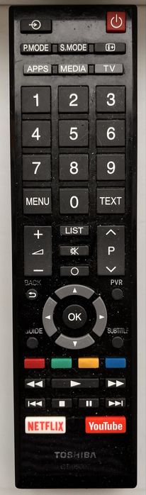 Пульт управления тв Toshiba CT95007  Оригинал