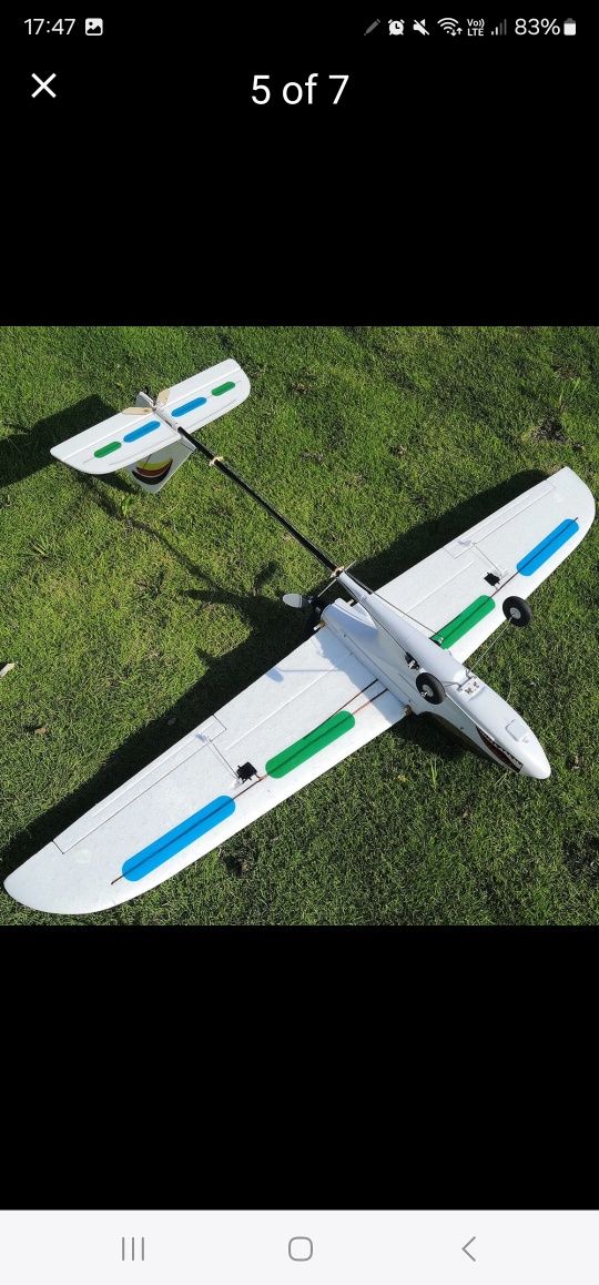 Avion NOU  PNP Aeromodel  Motoplanor  SKY Surfer 140 cm anvergura PNP