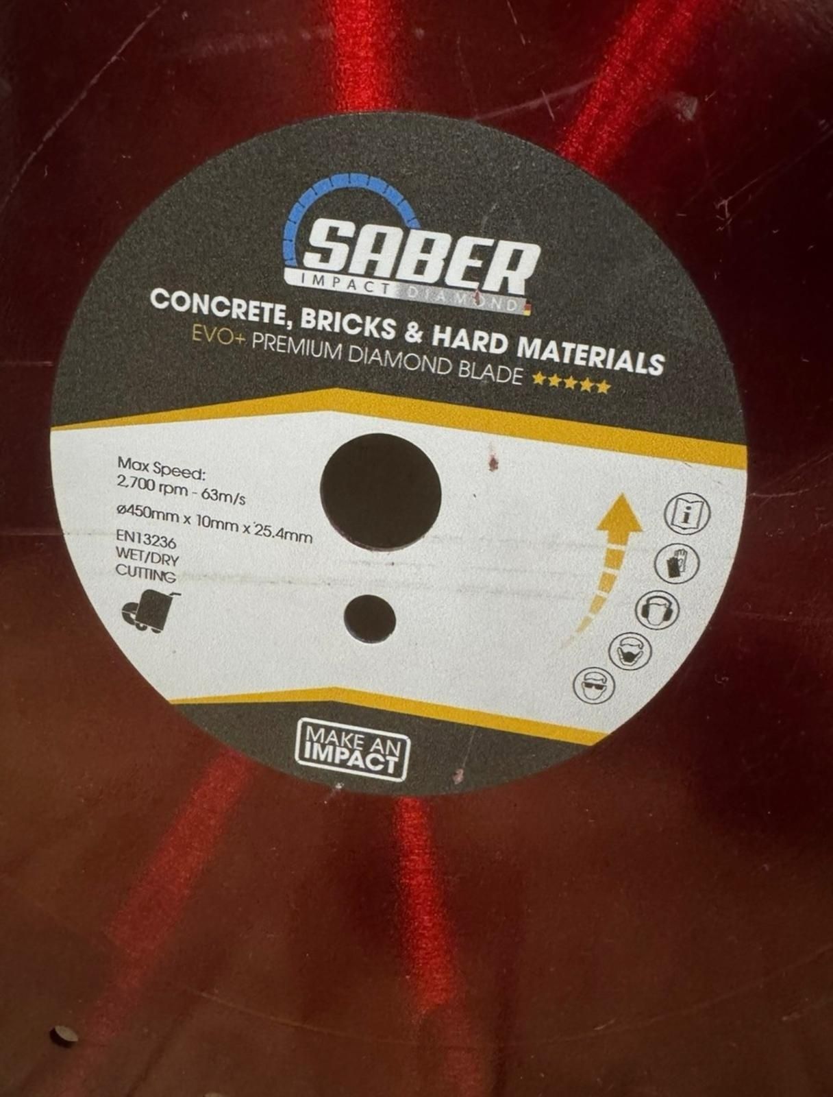 Disc diamant tăiat beton 450 mm