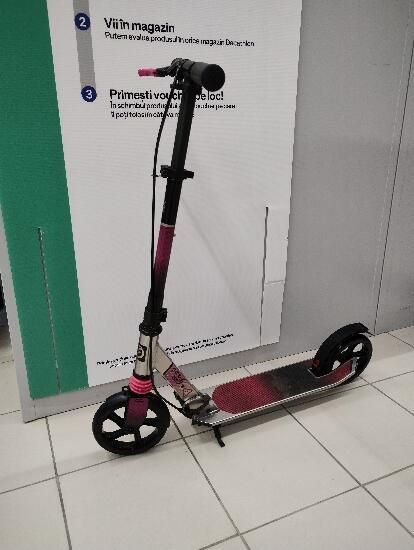 Trotinetă Mid 9 roz copii - produs resigilat - (SecondHand) Decathlon