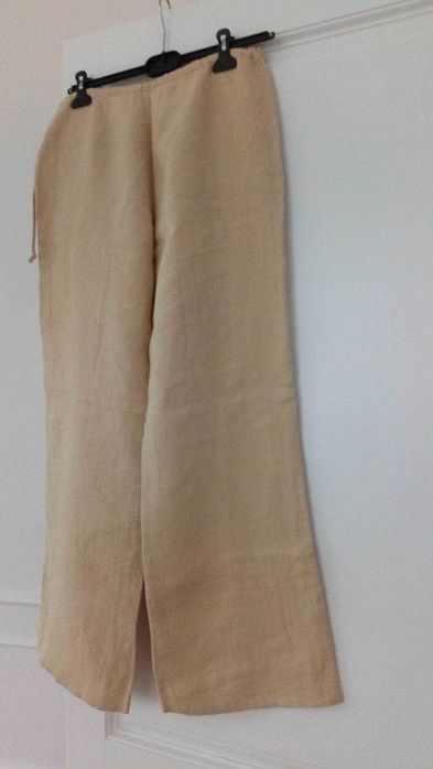 Панталон от лен, Max Mara Weekend, IT 44, нов