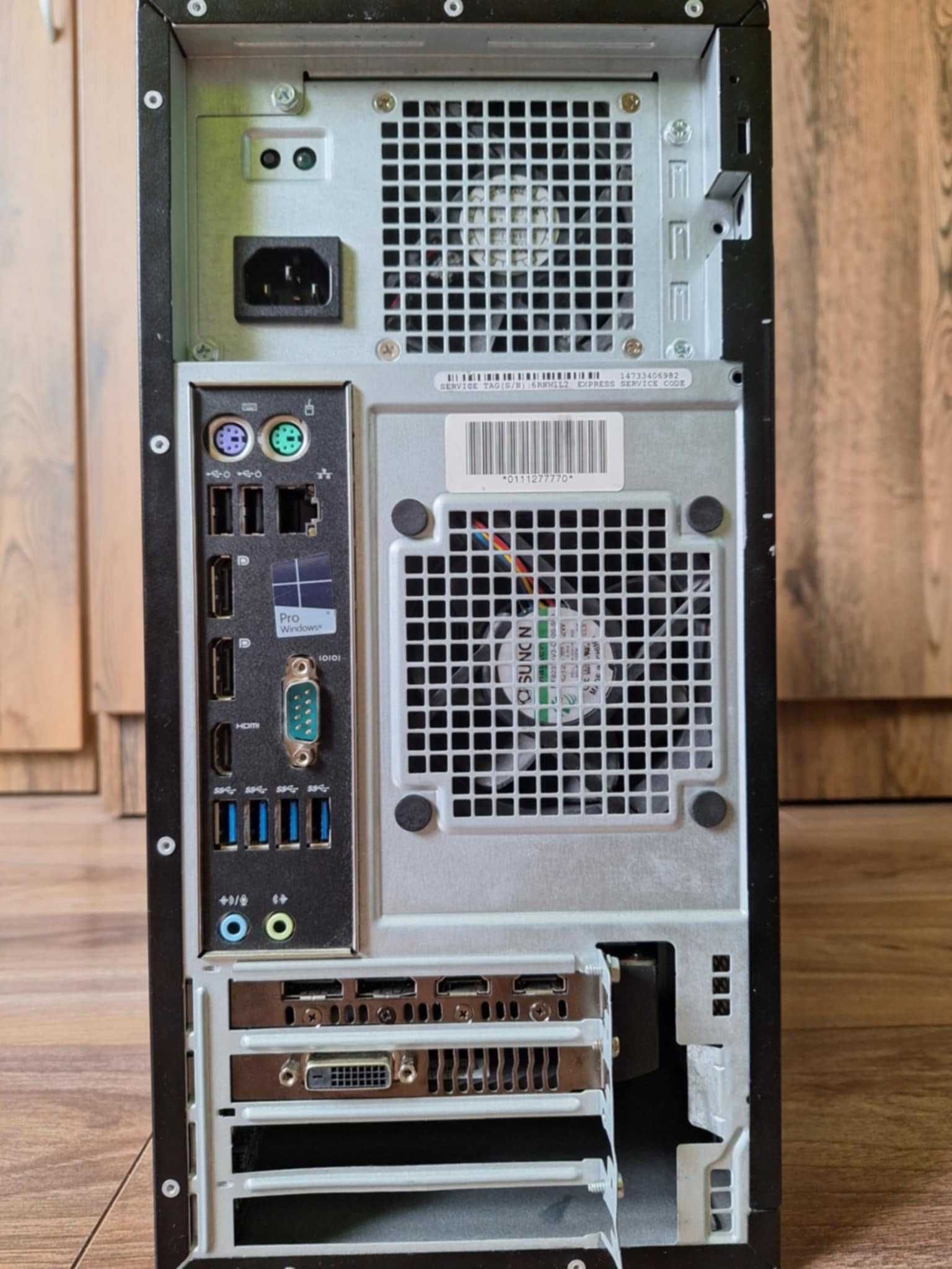 Бюджетен геймиг компютър Dell T3620 Intel i7 6700K-16 ram-GTX 1060 6gb