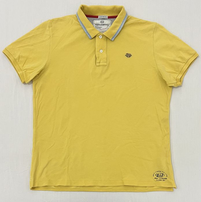 Tricou PARAJUMPERS (XL Barbat) Polo guler bumbac casual ultras