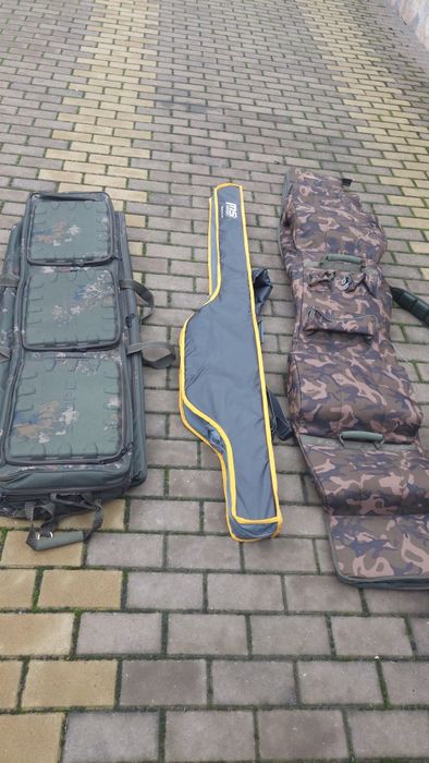 Huse pescuit: fox camolite 13ft 3+3, nash scope ops r10 transporter