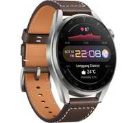 Ceas smartwatch Huawei Watch 3 Pro, 48mm, Classic, Brown Leather