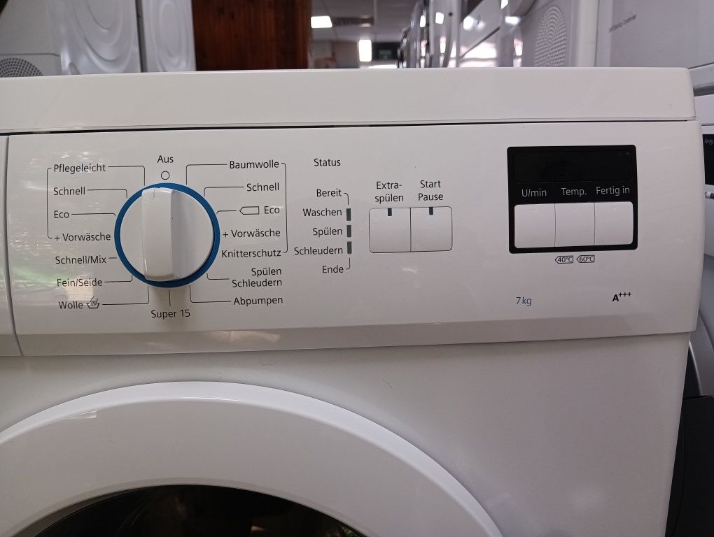 Чудесна пералня Сименс Siemens  7кг А+++ с две години гаранция!