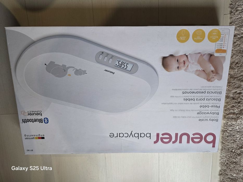 Бебешки кантар Beurer