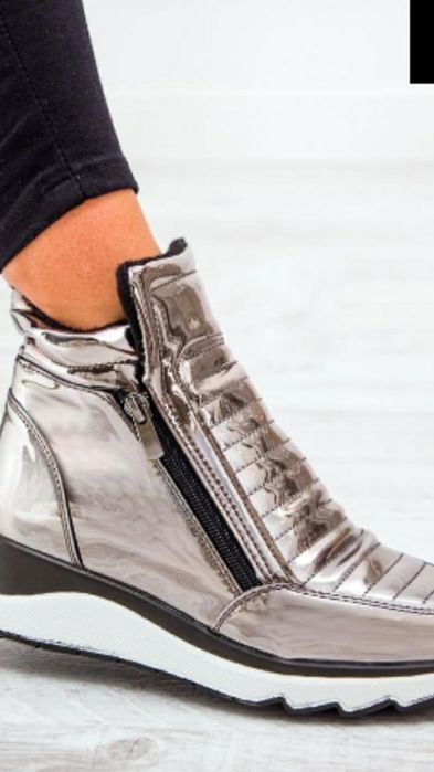 Лачени на платформа- 39н БIANCO-36н Tamaris 38н