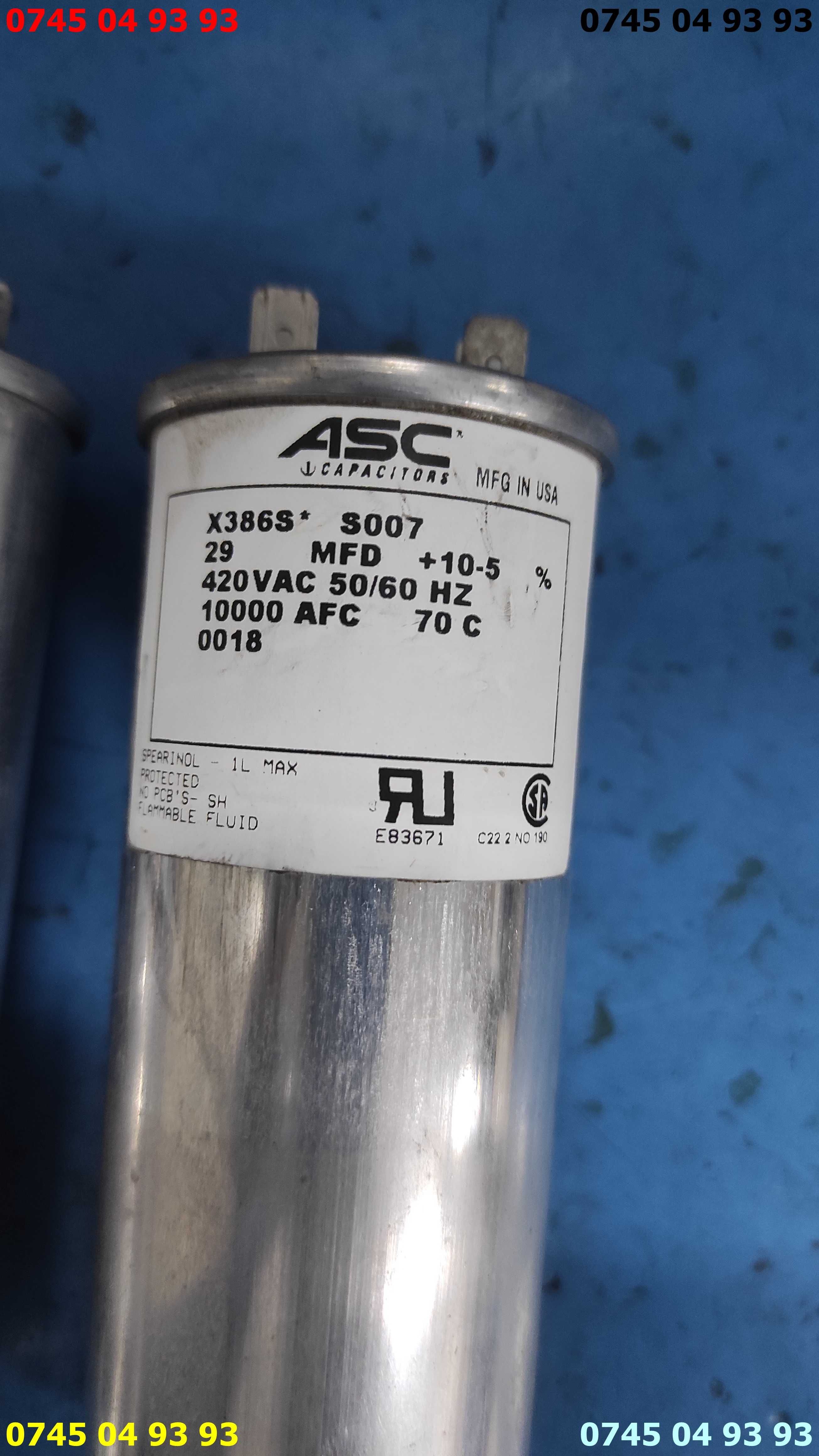 condensator aer conditionat 29uF 420v functionali masurati esr metru