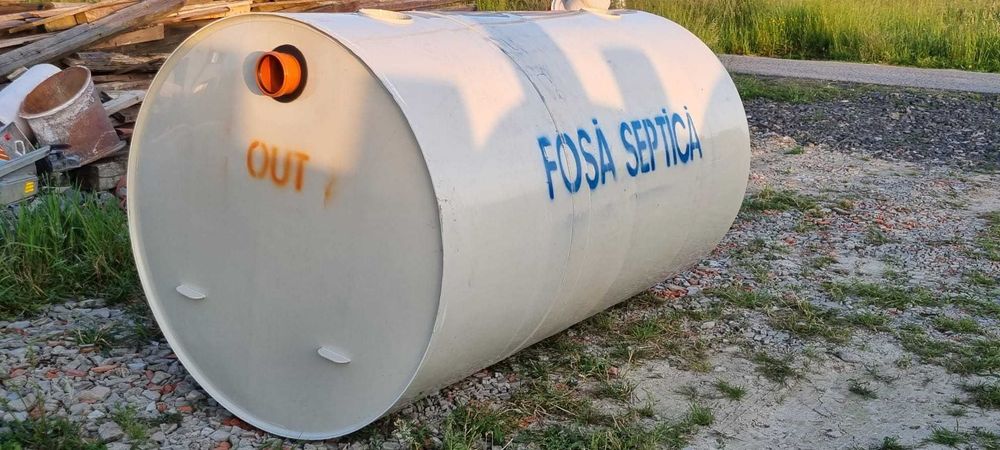 Fosa septica, Bazin apa, Fosa vidanjabila, bazin pluvial