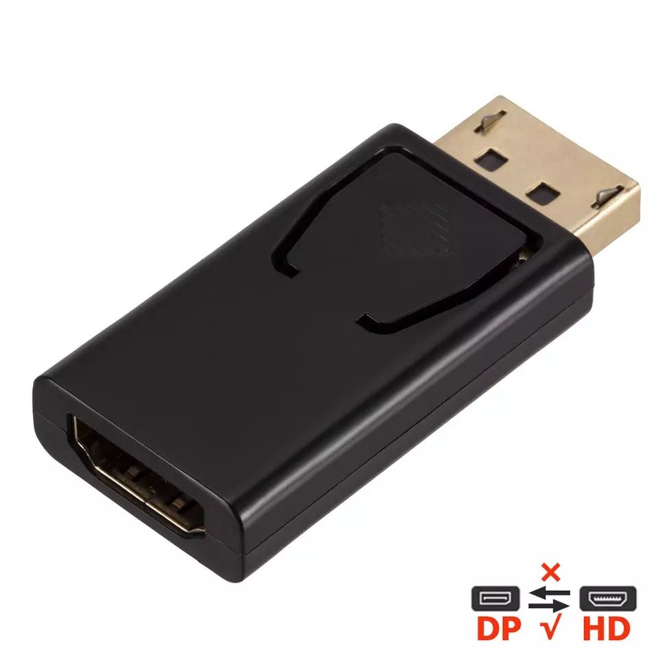 Переходник дисплей порт MiniDP-VGA  DVI  HDMI ноутбук MacBook монитор