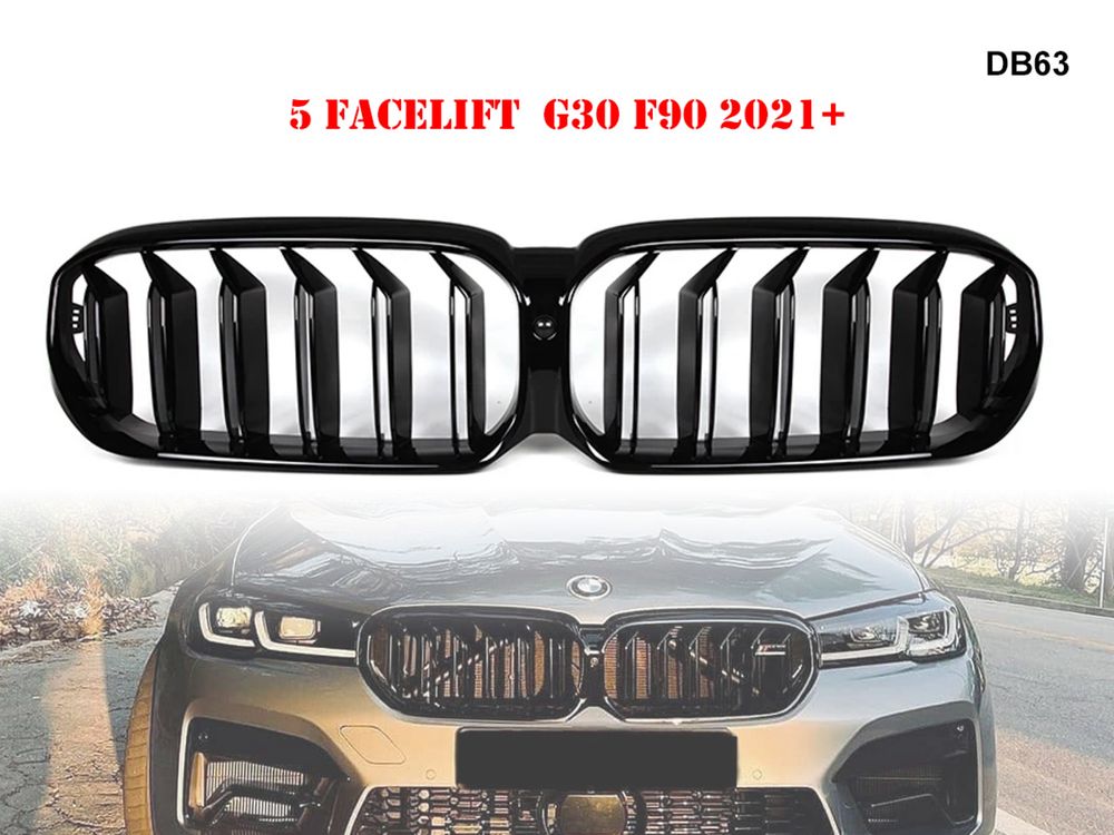 Grile Duble nari BMW G30 G31 2020 + Lci Facelift M5