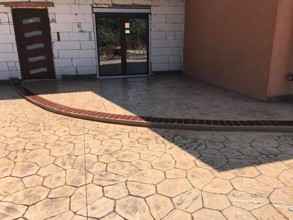 Beton amprentat Bucureşti Brașov Sibiu Constanța Pitești Vâlcea Cluj