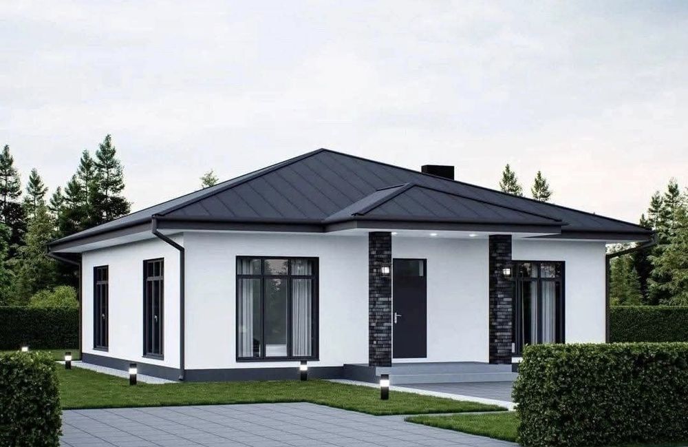 Vand casa de locuit pe structura metalica