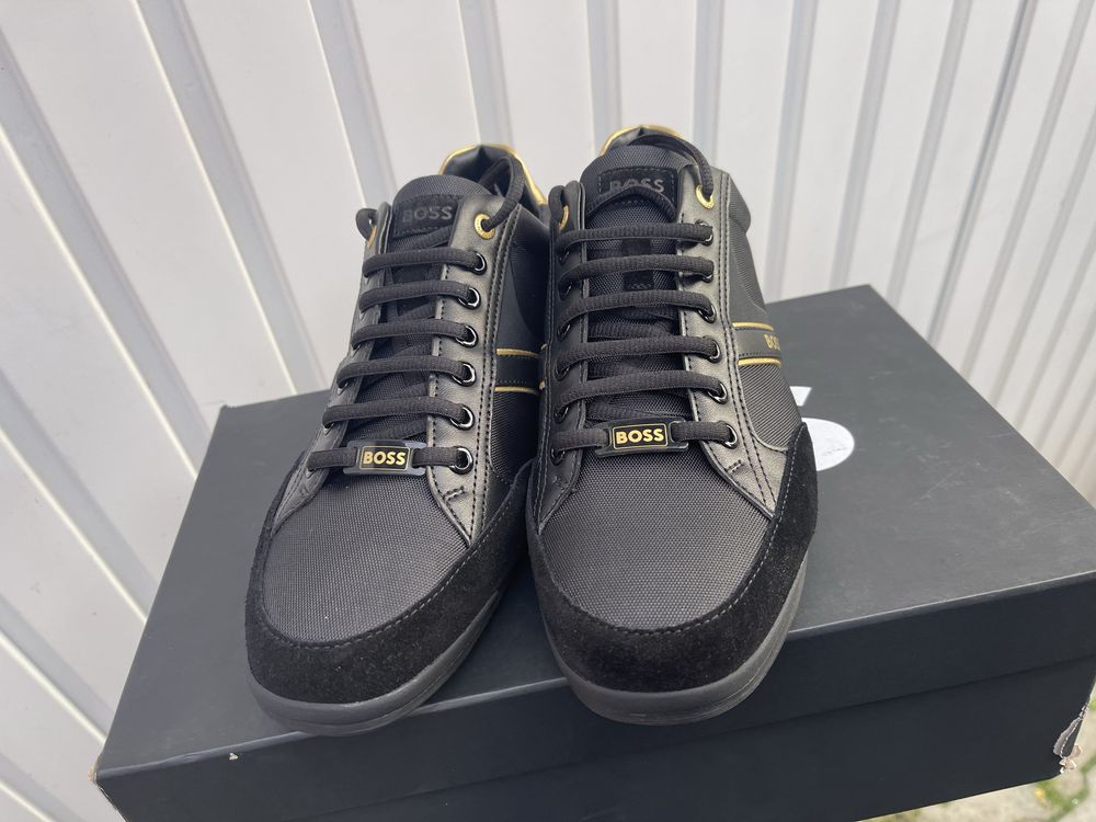 Adidasi Hugo Boss originali noi pantofi sport tenisi