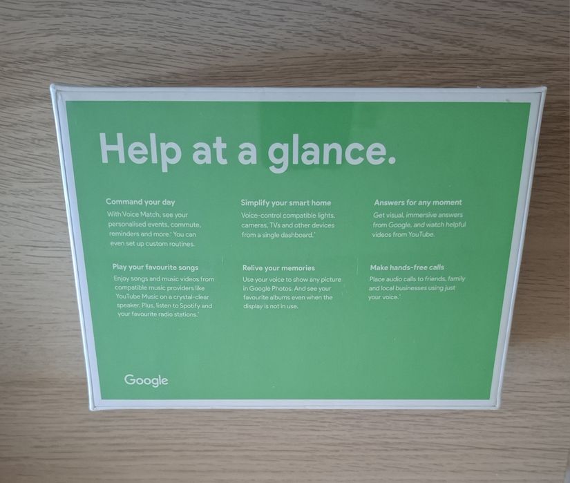 SIGILAT! Google Home Hub  Boxa Inteligenta  MultiRoom Sigilat!