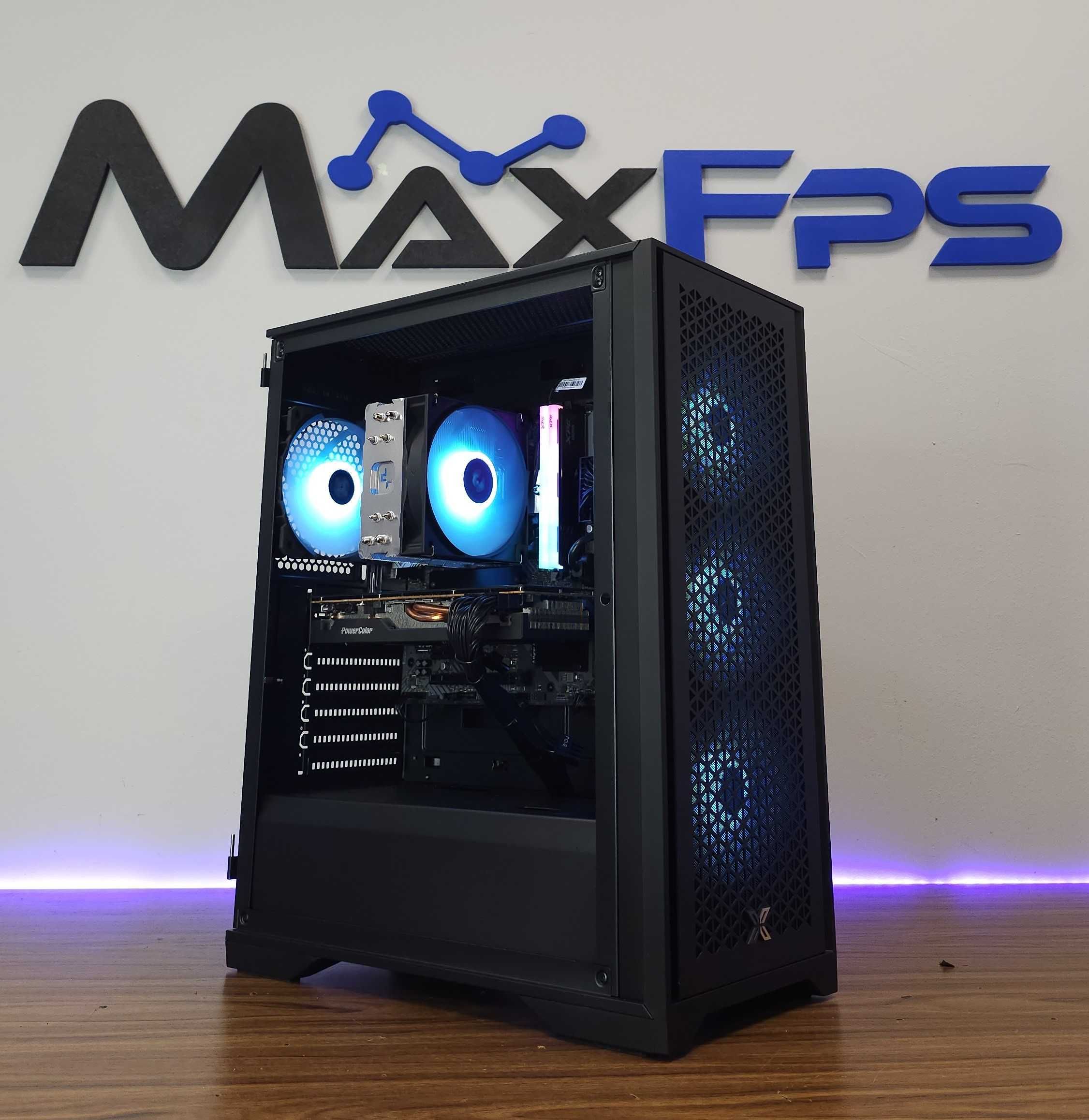 Гаранция! RX 6800 16GB, Ryzen 7 5700X3D, 16 GB RAM Геймърски компютър