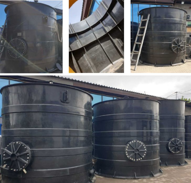 Производим емкостное оборудование и резервуары из PP и PE-100 под ключ