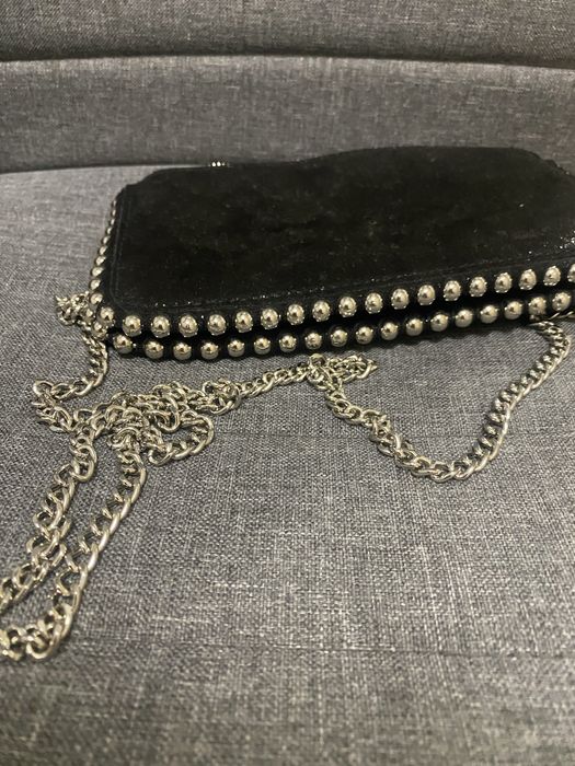 Чанта Zara с брокат и капси