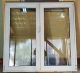 Geam termopan Rehau, L 142 x h 139 sticla tripan