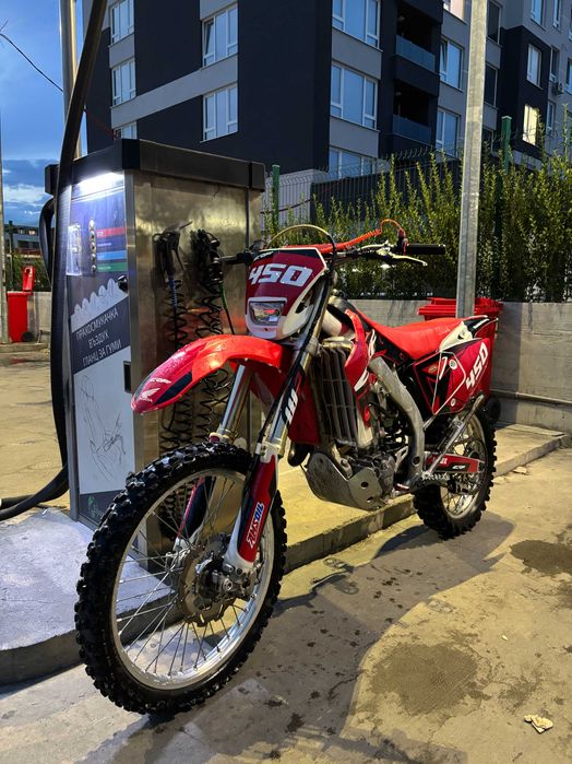 Honda CRF450X 2009 Стартер + Документи