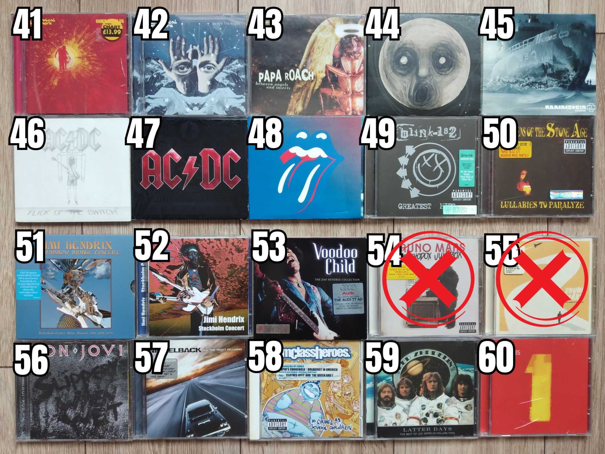 Rock/Punk Metal Music Albums CDs Оригинални Рок Пънк Музикални Дискове
