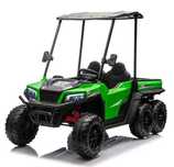 UTV electric pentru 2 copii Kinderauto Gladiator, 4x 45W 12V #green