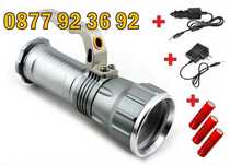 LED МОЩЕН ПРОЖЕКТОР, фенер, модел: ZP-306