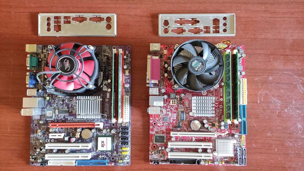 Плата + проц + ОЗУ \ LGA 775 \ порты COM, LPT для ЧПУ, терминалов