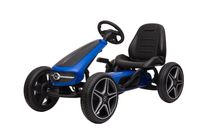 Masinuta GO Kart cu pedale pentru copii de la Mercedes #Albastru