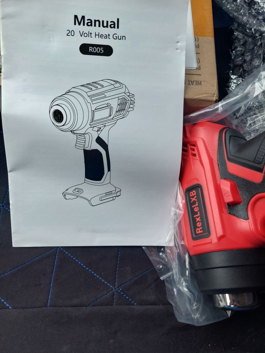 Milwaukee M18 pistol aer cald compatibil cu acumulatori m18