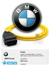 Cablu BMW eSys Cablu Rj45 Diagnoza BMW și Audi Activare Funcții Codare